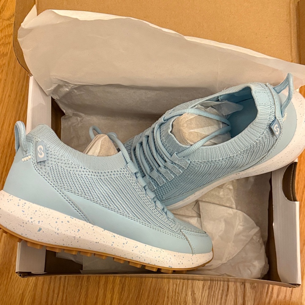 Stylish Light Blue Women's Sneakers